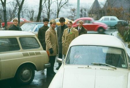 Photo from Dez 1973 DL conference in Stuttgart at the Killesberg chapel.  Left to Right:  Elders Washburn, Hale, LeTellier (still had some hair), Pimentel, Cypert, and Nunn.  Photographer Elder Luker
Lynn M.  Luker
08 May 2006