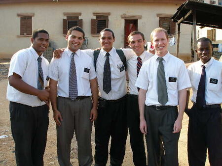 Elder Tiafala, Elder Mejia, Elder Logo, Elder Letteer, Elder Pruitt, Elder Djan
Ace Jared Logo
13 May 2009