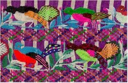 Example of Guatemalan woven textiles.
Enrique Soto
08 May 2002