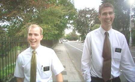 Elder Olson and Furbank working with RTE to do documentary
Joseph R Olson
04 Nov 2003