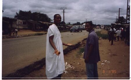 Dedi Fermin & Olivier (later missionaries) admiring lots of rats in the street. look closely!
Korey Payne
08 Apr 2002