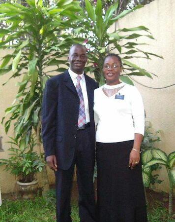 Le President de la Mission Cote d'Ivoire (2005 - 2008) et son Epouse
Berenger Faet Melaine Dahakpoin
09 Jul 2007