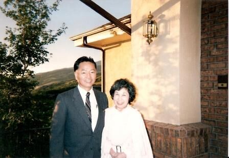 President & Sister Moriyama at their home in Utah.  Shortly after they returned to the States.  Spring 1989.
Clarence Michael Ray
08 Oct 2007