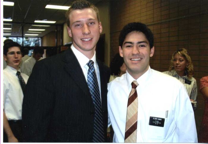 Elder Livingston (Ukraine Mission) and Elder Oman (Japan Sendai) both from Oakton Ward Oakton VA Stake. 8/30/06
Kohei Asahi Oman
07 Sep 2006