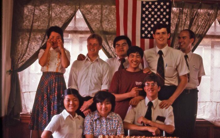 Sisters Kawakami making the face, Arakaki, and Kai. Elders Monson, Takegawa, Clegg, Barden, Oka, Howells. We had a little fourth of July celebration with a few fireworks at the river later.
Stephen Joel Howells
11 Jan 2011