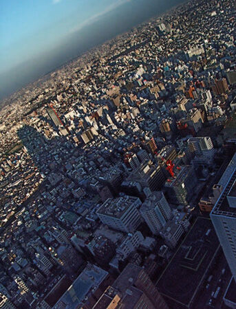 Taken from Sunshine 60, this aerial view is of Ikebukuro and Tokyo area.  Spectacular!  
© Uwe R. Zimmer Used with Permission.
David  van der Leek
20 Aug 2003