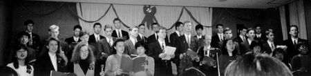 President Kumazawa was inspired to have the missionaries put on Christmas concerts together with the members to spread the news about the true meaning of the season.  Missionaries serving in the eastern half of the mission participated in the Mito Christm
Raymond Harrison Claghorn
11 Jun 2001