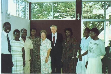 Dedication of Uganda - October 22, 1991
Jeremy Bowen
17 Jun 2001