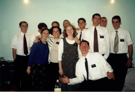 September 2001 
back L-R: Parker, Schmidt, Wood, Wells,Sears, Hansen, Niederhauser, Neely. Front: Rollins, Packham, Hill, Weirich
Sara  Joyner
18 Oct 2001