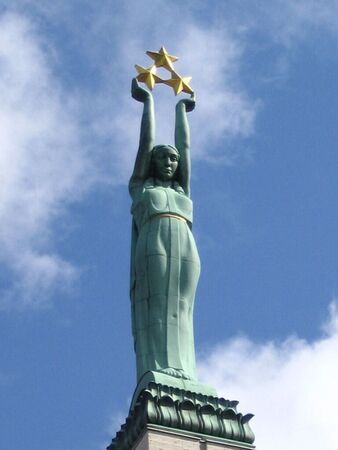 Latvia's Lady Liberty
Jennifer Turner
16 May 2005