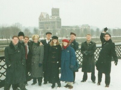 The early days of Kaliningrad: Paul, Tuttle, Derrick, Hansen, Allred, Searle, Turner, Wentz, Hale, Koberstein.
Logan Scott Wentz
17 Mar 2001