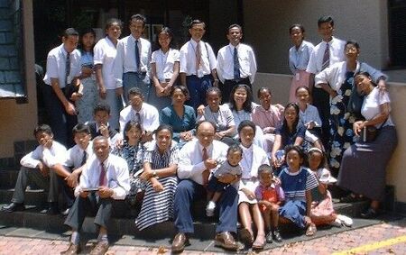 Here is a picture of some of the participants in the first Madagascar Stake Temple Trip.
Isaac Keith Jacob
21 Feb 2002