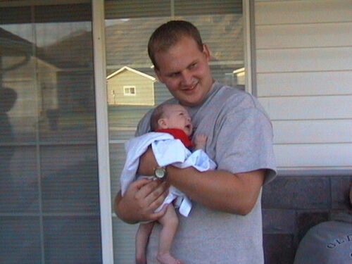 Foto de mi en Utah con mi sobrino.
Kevin Carlisle Pence
12 Aug 2002