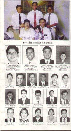 Presidente Rojas con su familia y los misioneros del año 1998-1999 y feria...
Zachary  MacKay
14 Oct 2003