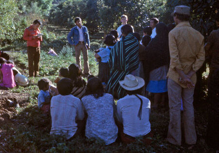 Baptism service at Tanaquillo/Tangancicuaro Branch, 19 Jan 1978
Cole  Potter
23 Apr 2010