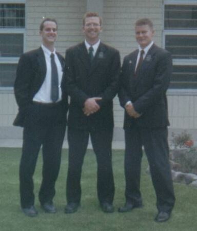 Picture of Elders Mower, Hall, and Allen.  These were the second, third, and fourth branch presidents of Zacatlán, respectively.
Andrew Clifford
17 Feb 2002