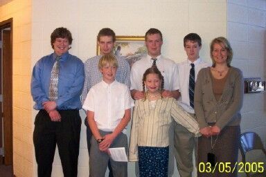 My children and I at my daughter's baptism.
Patricia Ann Rose
17 Oct 2006