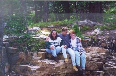 Wheeler, O'Barr and a friend at Mirror Lake.
Sheila  Wheeler
29 Apr 2003