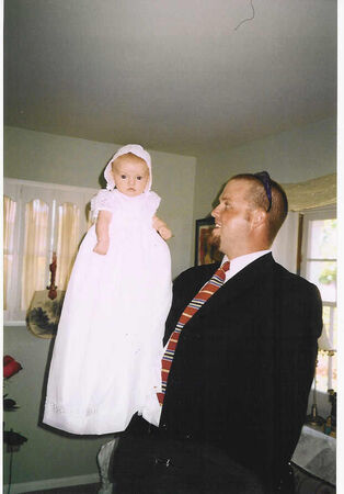 Richard Myers with daughter Enya
Nathalie  Myers
23 Sep 2003