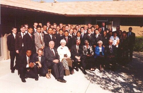 Elder & Sister Stucki, President & Sister Hill with the Spanish, Reno and Reno North Zones. October 2002
Joseph Emanuel Weinberg
18 Feb 2003