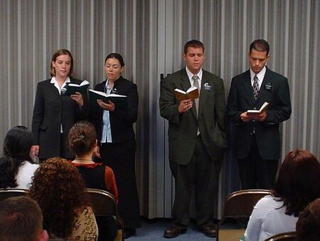 SIster Chistensen, SIster Ruiz, Elder Moreno, Elder McGary
Herbert Phillip Homolka
03 Aug 2003