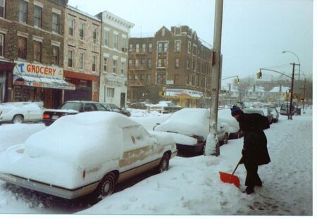 Elder Jason Frost Winter of 1993 Flatbush Brookyn. We dug out a lot of cars that day, including cabs.
Steven Eric Proffit
18 Sep 2003