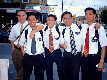 Elder Boyer, Elder Tam, Elder Chow, Elder Hui, Elder Ling.
Ether  Ling
20 Apr 2001