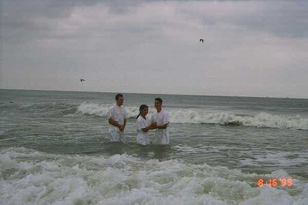 Baptism of Diana Lopez in Long Beach
Roscoe Bruce Caldwell Lee
12 Jun 2001