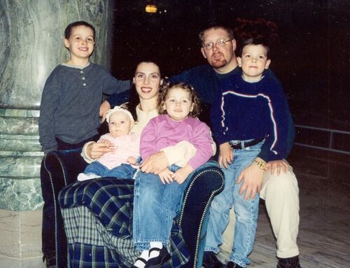 Mike and Debbie with their 4 children.
Cameron 8, Aaron 6, Pearl 3, and Olivia 1.
Mike Aaron Ashton
02 Feb 2003