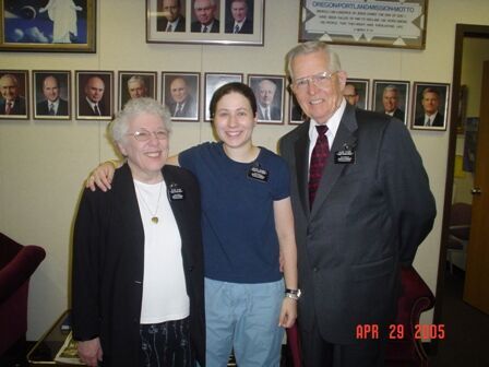 This is the day I was leaving to go home and I got to stop by the mission office and take a pic with this awesome set of senior missionaries!
Stacie  Skinner
12 Mar 2006