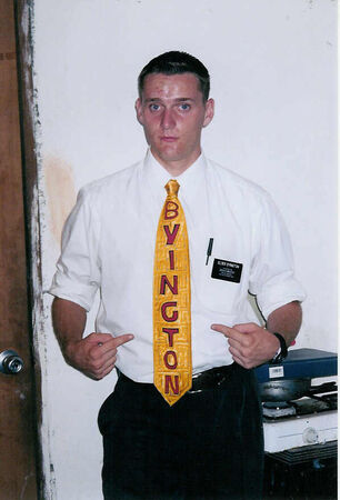 Mmmmmm let me guess, Elder Byington?
Daniel James Byington
26 Aug 2004