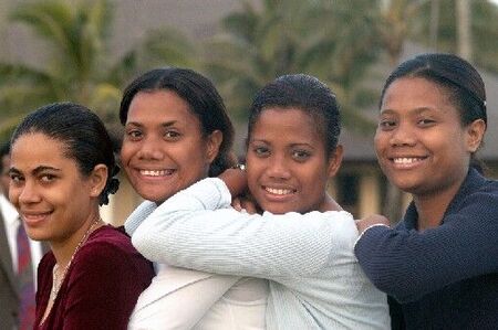 Irene Leggit, Marissa, Ivy, and Mariana Bruder. Mariana is on her mission now in NZ, and Ivy is married to James from the U.S.
Charles F Tuigamala
19 May 2005