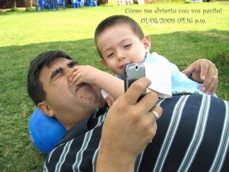 Foto con mi hijo Nicolas
Segundo Ricardo Alfaro López
18 Sep 2009