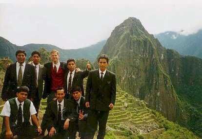 Zona Lehi (Cuzco) at Machu Picchu, June 18, 1996 (left to right): 1st row - Elders Ascuña, Mamani (Miguel), and Quipse (Edwin); 2nd row - Elders Ccori, Flores, Plowman, Zapata, and Rodríguez (René)
Jonathan L. Plowman
15 Jun 2001