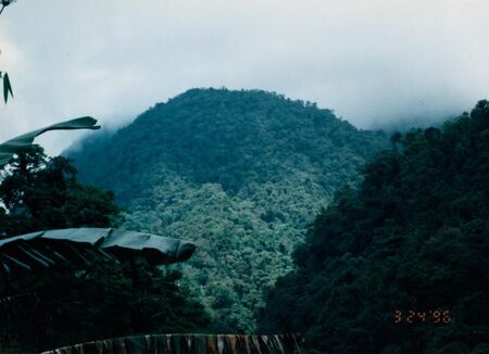 a picture of Canlaon (I think) taken from somewhere in La Carlota (I think).
Brandon E.B. Ward
07 May 2004