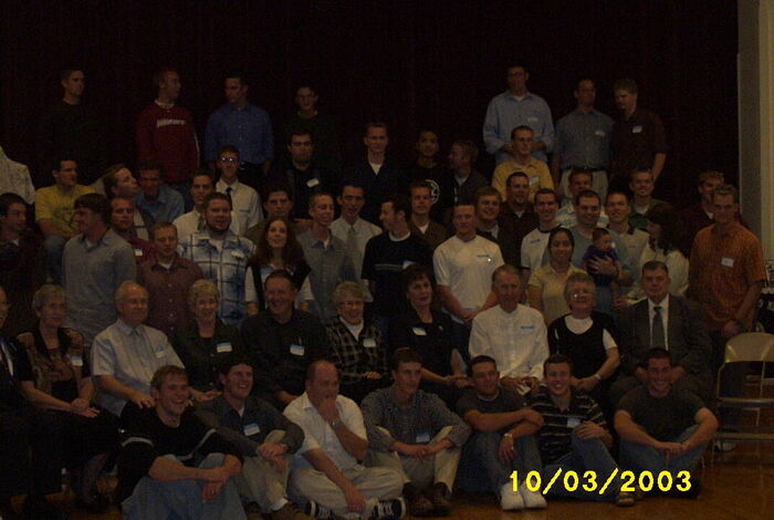 All the missionaries participating in the reunion in Salt Lake City-October 2003
Willy C. Harris
17 Oct 2004