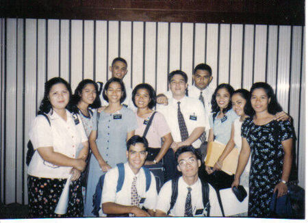 From L-R(bottom): Elder Abanggan, Elder Gerdan, Sis. Labrador, Sis. Abanilla, Sis. Amolong, Sis. Melanio, Elder Escalona, Sis. Apawan, Sis. Valdez, Sis. Esposo, Elder Nunez, Elder Faletagaloa
Rutchel Minerva Puckett
11 May 2005