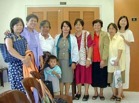 Reunion with Agdao members
Gloria Canlas Fajardo
14 Dec 2006