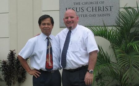 Old missionary buddies reunited after 27 years!   My Balik Bayan was AWESOME!!!!!!
Andrew G. Hunt
29 Feb 2008