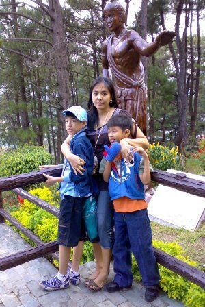 my wife and two kids during a family vacation in baguio city
gerardo lafiguerra flamingco
10 Jul 2008