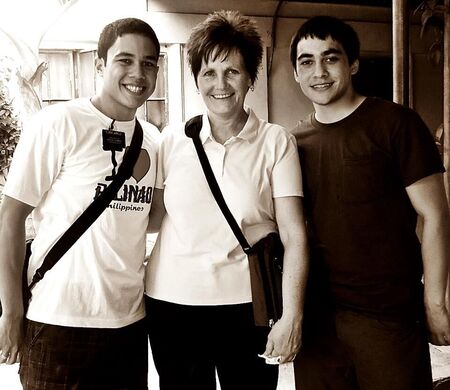 My son Jared and I in the PI's picking up Zack from his mission in 2012.  It was awesome!!!
Teresa P Jabillo
13 Jun 2013