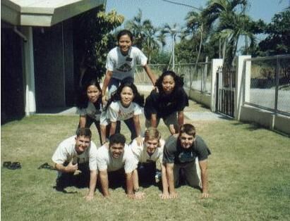 Elders Homer, Ipson, Terando, Grunig and
Sisters Villegas, Sido, Dellona, Monillo
Marijo Snook Nolasco
20 Aug 2001