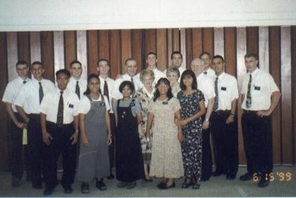 with Pres. & Sis. Garner and Pres. & Sis. Christensen
Marijo Snook Nolasco
21 Aug 2001