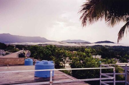 A rainy day, looking towards the Luquillo Mountains from the Las Piedras apartment.
Matthew Sherman Thorum
11 Apr 2003