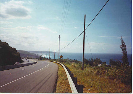 View from the autopista going west towards Isabella.
James A. Lance
13 May 2003