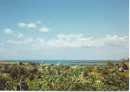 View of the Carribean from Boqueron.
James A. Lance
13 May 2003