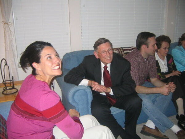 Katie (Pospisil) Johnson, Pres. Morrey, Richard Vance, Sis. Morrey
Brandon Jensen
25 Apr 2005