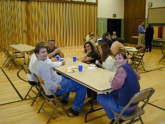 Brandon, Kirsten, Laura and the Bright's
Brandon Kirkbride Jensen
10 Apr 2001