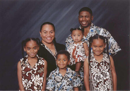 Our growing family; Here we are in Nov, 2002
Sonia Siniua James
22 Mar 2003