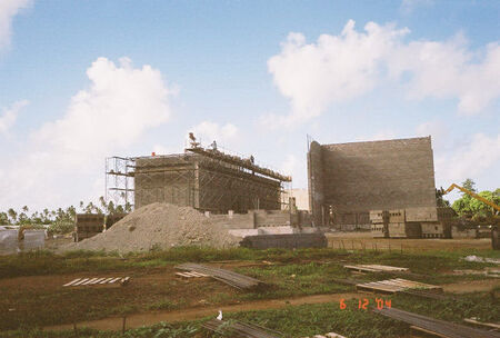 New Temple construction - photo by Jim Winegar, June 2004
Tracy Wilson
30 Jun 2004